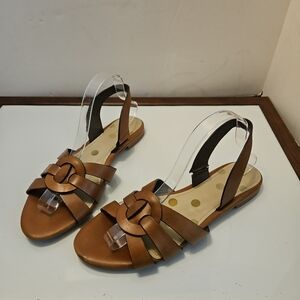 Brown Strappy Sandals